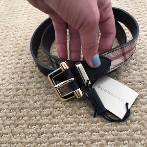 Burberry belt